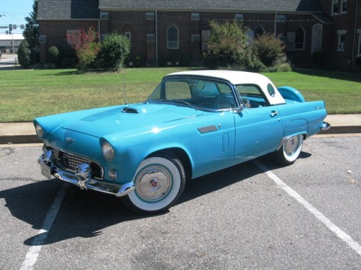 1956 Ford Thunderbird (Teal)